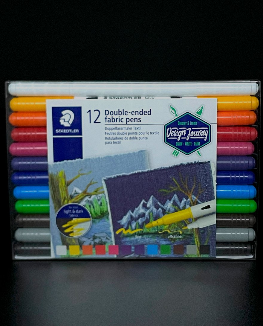 STAEDTLER PLUMON DOBLE PUNTA TEXTIL