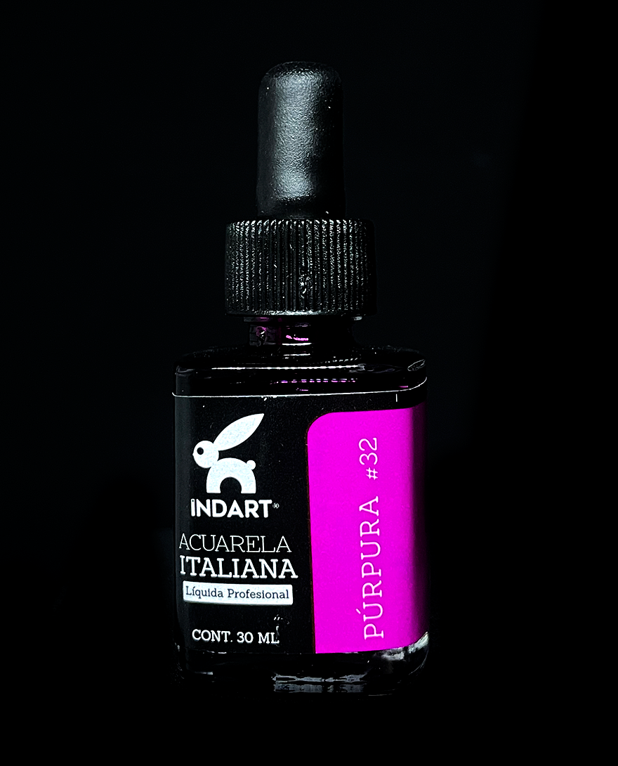 INDART ACUARELA LIQUIDA PURPURA #32