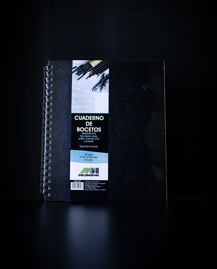 Mecanorma Cuaderno de Bocetos Engargolado MN261322