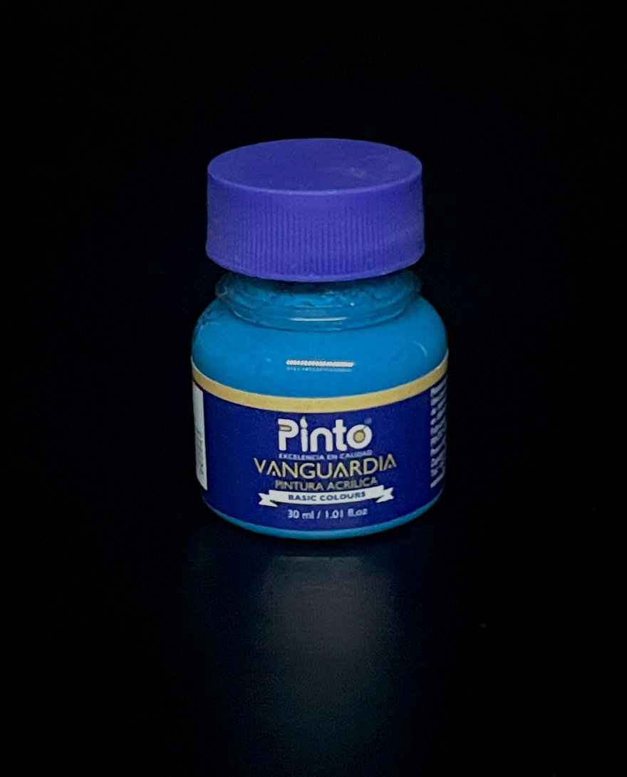 PINTURA ACRILICA VANGUARDIA - AZUL CERULEO 30 ML