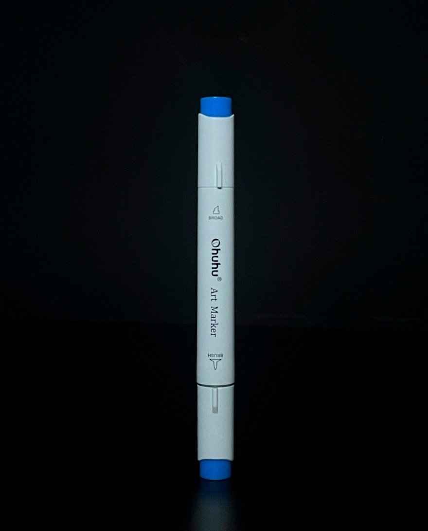 Ohuhu Plumon Art Maker Doble Punta PB8 Cerulean Blue