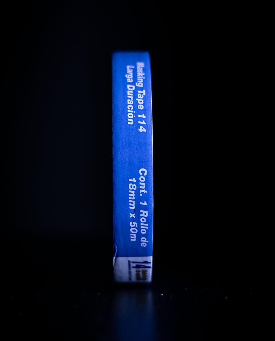 Tuk Cinta azul para pintar 18 mm x 50m